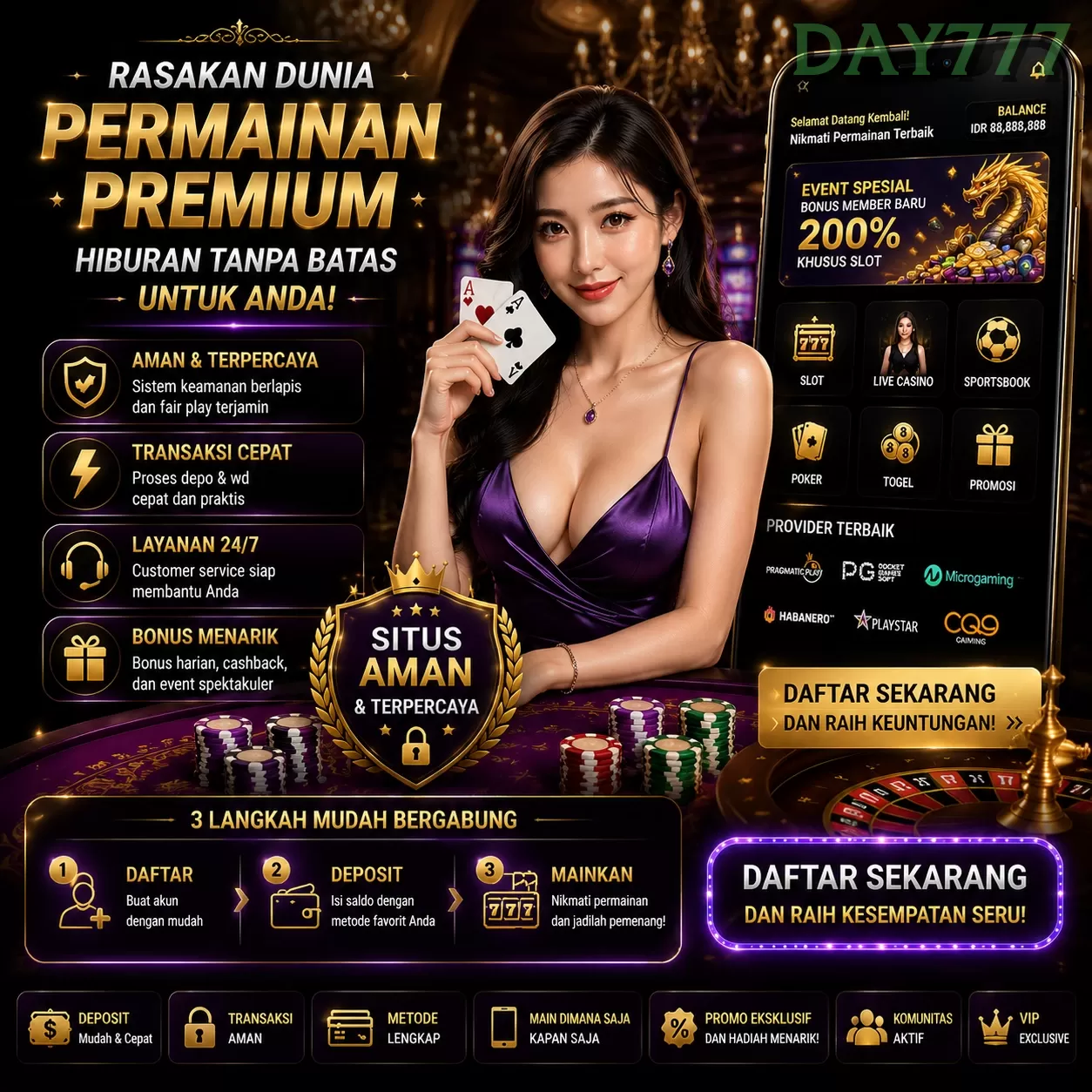 Review Pengalaman Pengguna di Situs day777