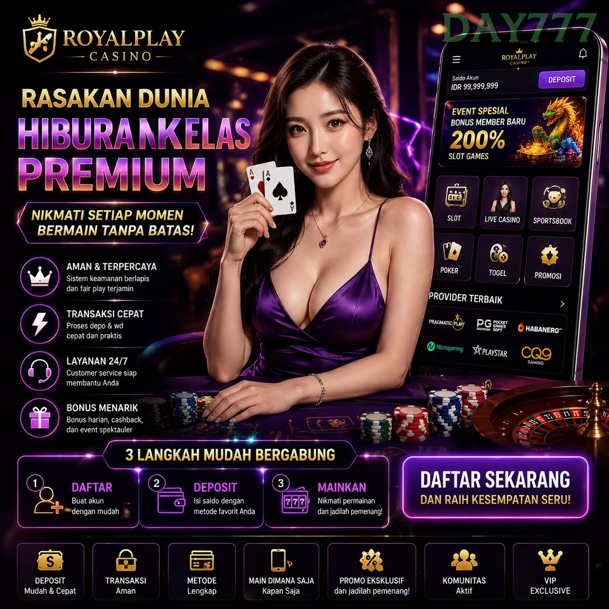 day777 Platform Game Terpercaya untuk Pemain Indonesia